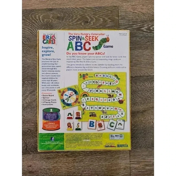The Very‎ Hungry Caterpillar Spin and Seek Board Game #7 - Picture 2 of 3